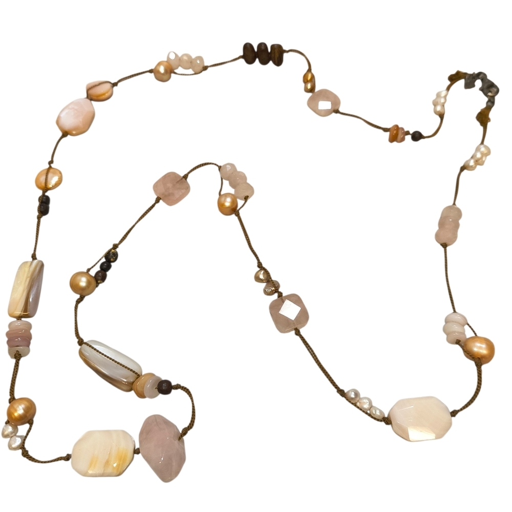 Silpada Rose Quartz Necklace N1428
